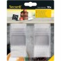 Supporto Securit Insegna Trasparente Set 1 x 4 cm 10 Unità