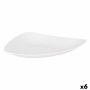 Piatto da pranzo Inde Vedone Porcellana Bianco 31 x 25 x 4 cm (6 Unità)