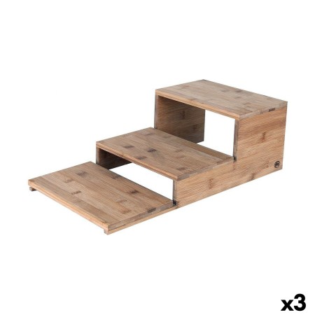 Supporto Inde Bambù 51 x 26,5 x 16,2 cm (3 Unità)