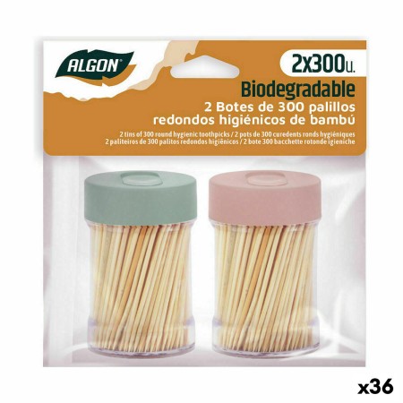 Stuzzicadenti Algon Set 600 Pezzi (36 Unità)