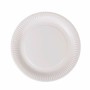 Set di piatti Algon Monouso Bianco Cartone 23 cm (36 Unità)