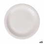 Set di piatti Algon Monouso Bianco Cartone 28 cm (15 Unità)