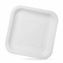 Set di piatti Algon Monouso Bianco Cartone 23 x 23 x 1,5 cm (10 Unità)