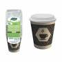 Set di Bicchieri Algon Cartone Caffè 12 Pezzi 120 ml (36 Unità)