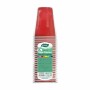 Set di bicchieri riutilizzabili Algon Rosso 24 Unità 250 ml (25 Pezzi)