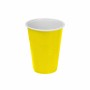 Set di bicchieri riutilizzabili Algon Giallo 24 Unità 250 ml (25 Pezzi)