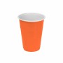 Set di bicchieri riutilizzabili Algon Arancio 24 Unità 250 ml (25 Pezzi)