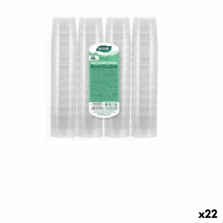 Set di Bicchierini da Chicchetto Algon Riutilizzabile 22 Unità 30 ml (48 Pezzi)