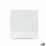 Set di piatti riutilizzabili Algon Bianco Plastica 23 x 23 x 1,5 cm (36 Unità)