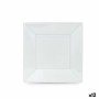 Set di piatti riutilizzabili Algon Bianco Plastica 23 x 23 x 2 cm (24 Unità)