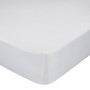 Lenzuolo con angoli HappyFriday BASIC Bianco 140 x 200 x 32 cm