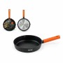 Padella Quttin Gastro Nero Arancio 37,5 x 23 x 5 cm (6 Unità)