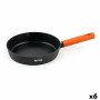 Padella Quttin Gastro Nero Arancio 43 x 25 x 5 cm (6 Unità)