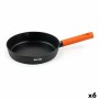 Padella Quttin Gastro Nero Arancio 42 x 27,5 x 5,4 cm (6 Unità)