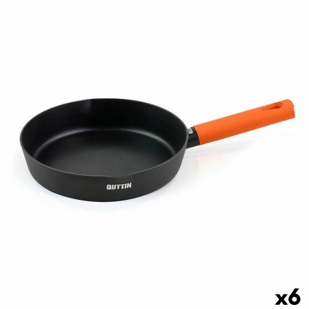 Padella Quttin Gastro Nero Arancio 48,5 x 31,2 x 6 cm (6 Unità)