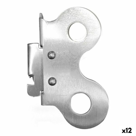 Apriscatole Acciaio Argentato 7,3 x 4,6 cm 1,5 mm (12 Unità)