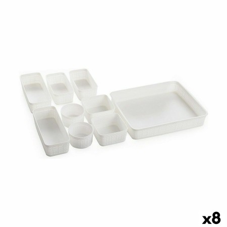 Set di Cestini Dem 9 Pezzi Plastica (8 Unità)