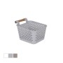 Cestino Multiuso Confortime Plastica Con manici Legno 13 x 11 x 8 cm (36 Unità)