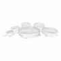 Set Privilege Tappi Silicone Trasparente (12 Unità) (6 pcs)