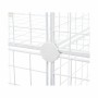 Scaffale Confortime Bianco Griglia 4 compartimenti 35 x 35 cm (6 Unità)