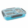 Porta pranzo ThermoSport Thermosport Acciaio Plastica 27,5 x 20 x 6 cm Termico (6 Unità)