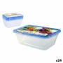 Set di scatole porta pranzo Privilege 49787 Rettangolare 750 ml 18 x 12 x 6 cm (24 Unità) (9 pcs)