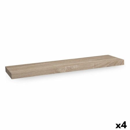 Mensole Confortime Legno MDF Marrone 23,5 x 80 x 3,8 cm (4 Unità)