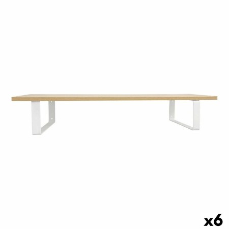 Mensole Confortime Marrone Chiaro Legno MDF 80 x 23,5 x 1,5 cm (6 Unità)