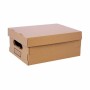 Scatola portaoggetti con coperchio Confortime Cartone 30 x 22,5 x 12,5 cm (12 Unità)