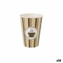 Set di Bicchieri Algon Cartone Caffè 40 Pezzi 220 ml (16 Unità)