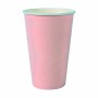 Set di Bicchieri Algon Monouso Cartone Rosa 7 Pezzi 450 ml (16 Unità)