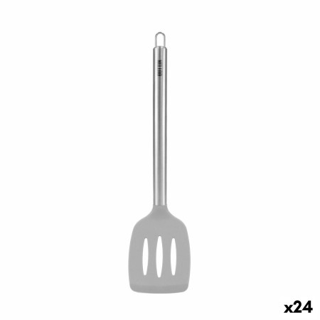 Schiumarola Quttin Silicone Acciaio 35 x 8 cm (24 Unità)