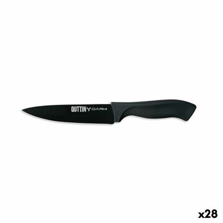 Coltello da Cucina Quttin Dark 15 cm (28 Unità)