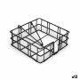 Portatovagliolo Confortime Metallo 18 x 18 x 6,5 cm (12 Unità)