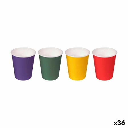 Set di Bicchierini da Chicchetto Algon Monouso Cartone Multicolore 40 Pezzi 50 ml (36 Unità)