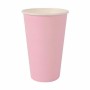 Set di Bicchieri Algon Monouso Cartone Rosa 10 Pezzi 330 ml (20 Unità)