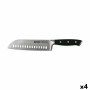 Coltello Santoku Quttin Bull 17 cm (4 Unità)