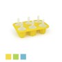 Stampo per Gelati Quttin Forme Silicone 18 x 5,3 x 12,3 cm (24 Unità)