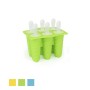 Stampo per Gelati Quttin Spirale Silicone 15 x 12 x 10,5 cm (12 Unità)