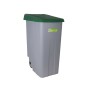 Secchio Spazzatura con Ruote Denox 110 L Verde 58 x 41 x 89 cm (2 Unità)