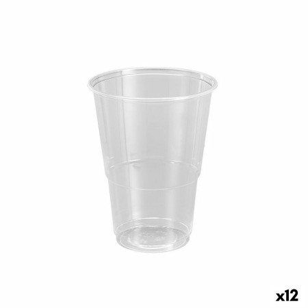 Set di bicchieri riutilizzabili Algon Plastica Trasparente 50 Pezzi 330 ml (12 Unità)