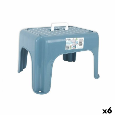 Sgabello Tontarelli Dumbo Azzurro 38 x 30 x 24 cm Con maniglia (6 Unità)