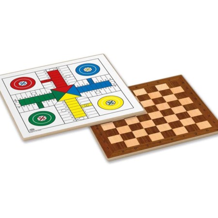 Tavoliere da Ludo, Scacchi e Dama Cayro T-139 (40 x 40 cm) 40 x 40 cm