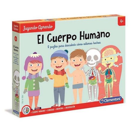 Gioco Educativo Aprendo el cuerpo humano Clementoni 55114.9 37 x 28 cm (ES) (5 x 37 x 28 cm)