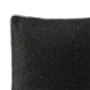 Fodera per cuscino HappyFriday HF Living Piping Felt Nero 50 x 50 cm