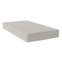 Lenzuolo con angoli aderenti HappyFriday BASIC Grigio 90 x 200 x 32 cm