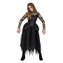 Costume per Bambini 5-6 Anni Nero gotica (3 Pezzi)