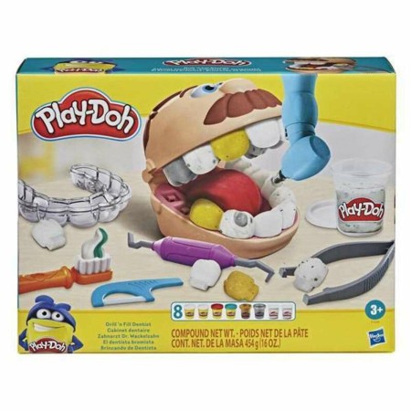 Set di Plastilina Play-Doh F1259 8 botes Dentista