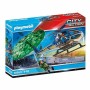 Playset City Action Police helicopter: Parachute Chase Playmobil 70569 (19 pcs)