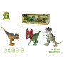 Set Dinosauri Suono Luci 3 Pezzi